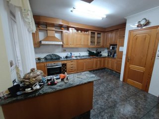 Muebles de cocina madera maciza y mármol
