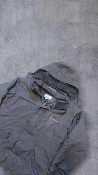 Chaqueta Columbia Invierno Gris