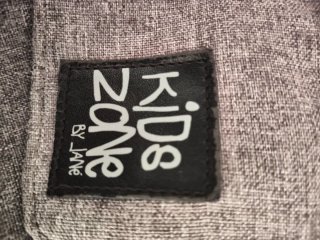 Bolso organizador Kid Zone Jane gris