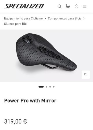 Sillín Specialized Power Pro Mirror