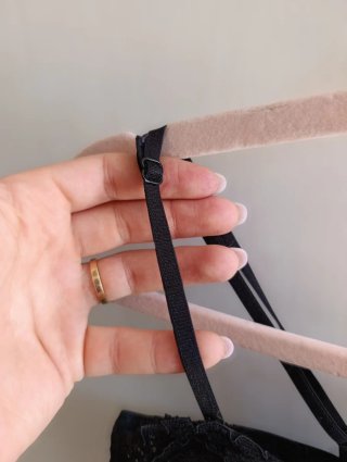 Top Corsé Negro Encaje Zara