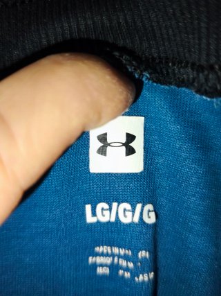 Pantalón largo Under Armour Azul