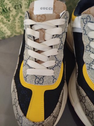 Zapatillas Gucci Beige y Amarillo