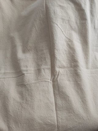 Cortinas de algodón color crema