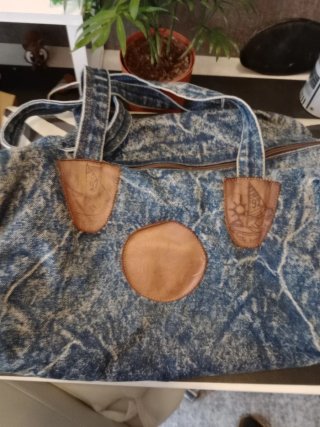Bolso vaquero vintage