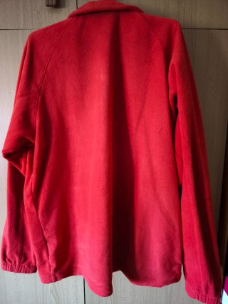 Forro polar Columbia rojo