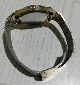 Reloj Christian Gar Cuarzo Dorado y Plateado