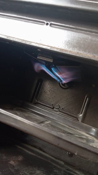 Cocina de gas