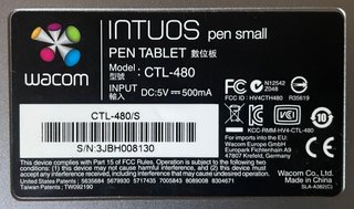 Wacom Intuos Pen Small CTL-480