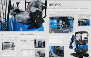 Excavadora Rippa R15 Kubota liquidación