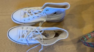 Converse All Star Blancas Plataforma