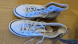 Converse All Star Blancas Plataforma