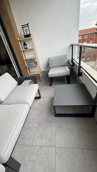 Sofá de 3 plazas para terraza