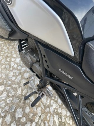 Hanway Furious 125 Naked Negra/Plata