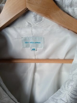 Traje de fiesta blanco