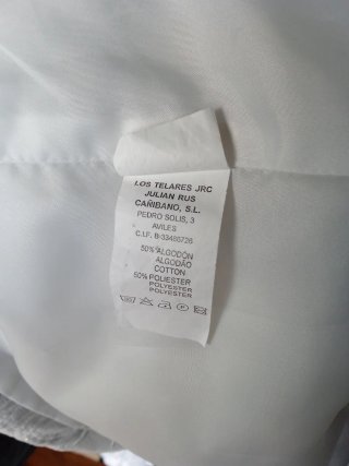 Traje de fiesta blanco