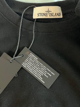 Maglione Stone Island Girocollo Nero