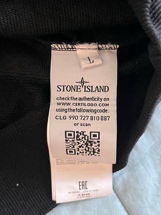 Maglione Stone Island Girocollo Nero