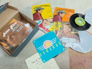 Lote Vinilos Ana Kiro, Niña de Antequera, Roberto