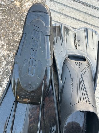 Aletas cortas Cressi natación Talla 43/44