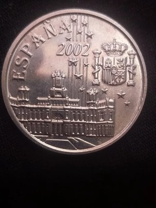 MEDALLA PLATA 2002 ERROR "BESO DE CUÑOS" (DIE CLAS