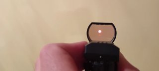 Mira de punto rojo/verde. Airsoft