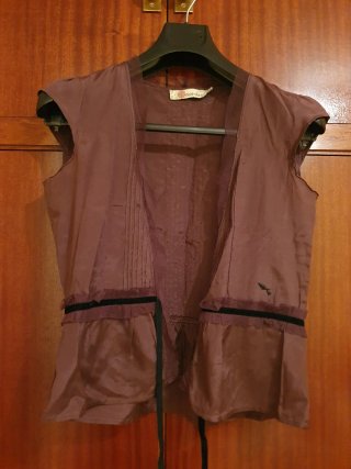 Chaqueta y top ceremonia NICE DAY morado