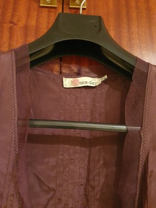 Chaqueta y top ceremonia NICE DAY morado