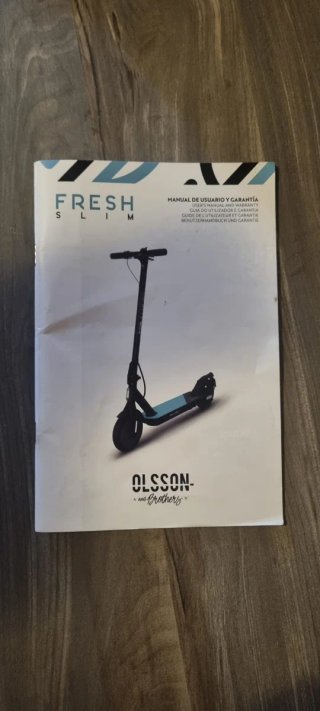 Patinete eléctrico marca olsson