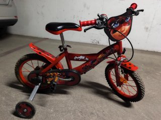 Bicicleta infantil roja Prodigi