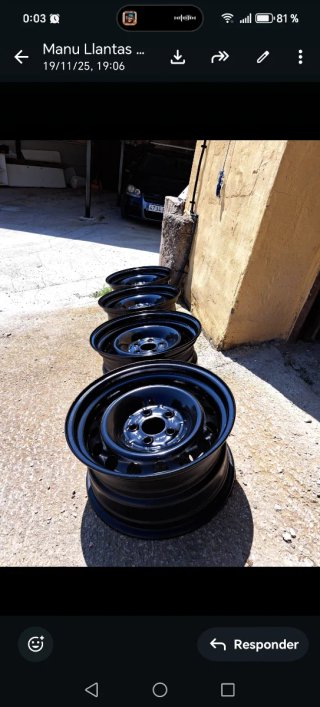 Llantas de acero 5x112 9 pulgadas