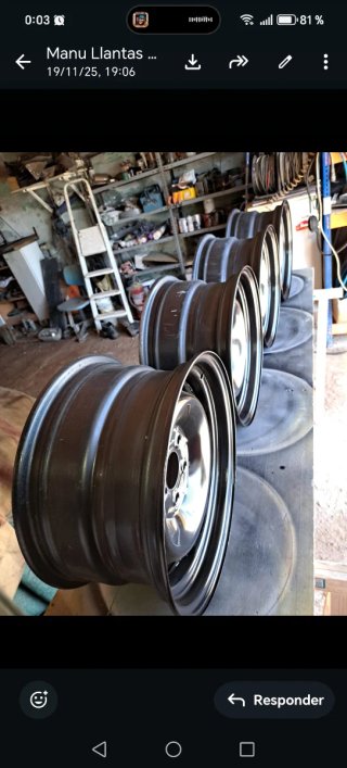 Llantas de acero 5x112 9 pulgadas