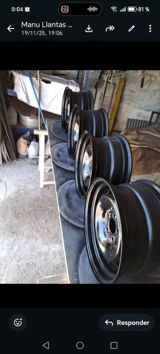 Llantas de acero 5x112 9 pulgadas