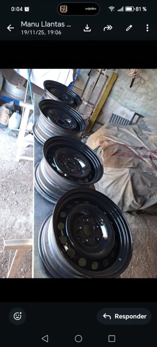 Llantas de acero 5x112 9 pulgadas
