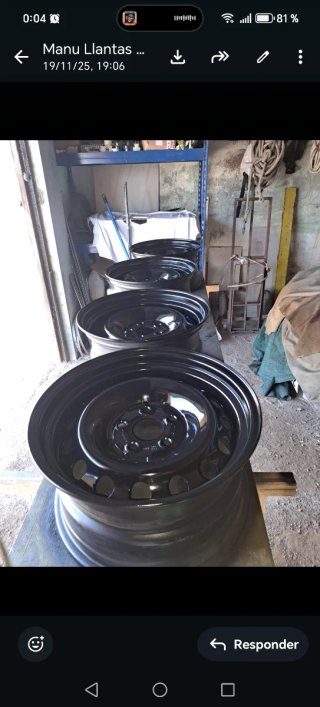 Llantas de acero 5x112 9 pulgadas