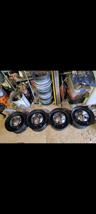 Llantas de acero 5x112  8 pulgadas