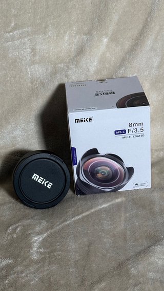 Objetivo Meike 8mm F3.5 Ojo de Pez APS-C