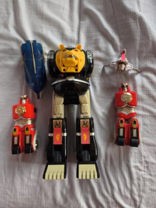 Piezas Megazord Ninjazord Power Rangers