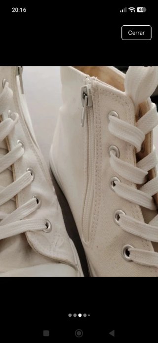 Botines de tela para niña