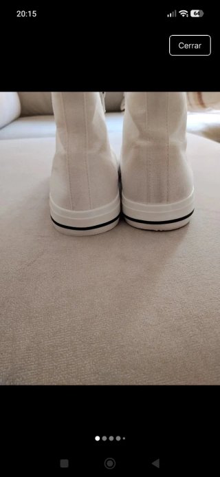 Botines de tela para niña