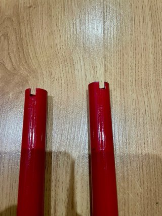 Palancas de recambio para gato hidráulico.