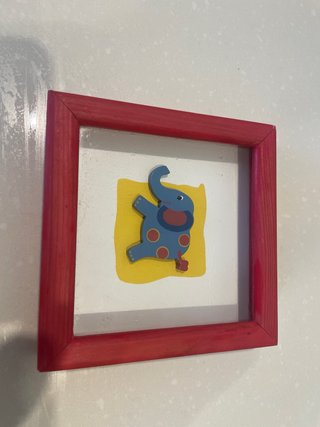 4 Cuadros Infantiles Madera Animales