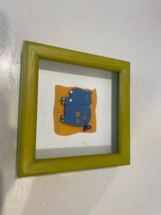 4 Cuadros Infantiles Madera Animales
