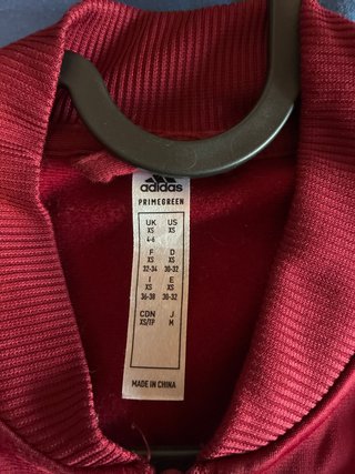 Conjunto chándal Adidas burdeo