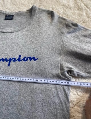 Maglietta a maniche lunghe Champion grigia