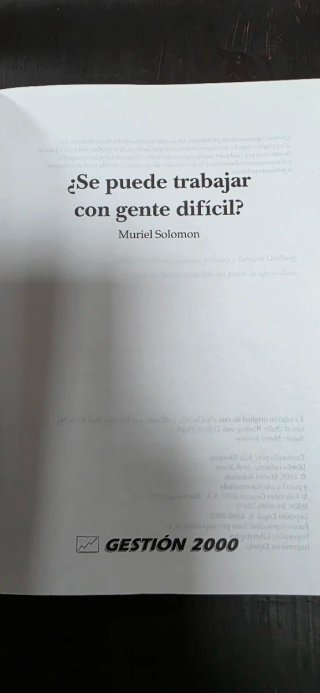 “Cómo trabajar con gente difícil y sobrevivir en e