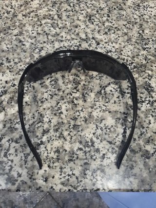 Gafas de sol deportivas negras