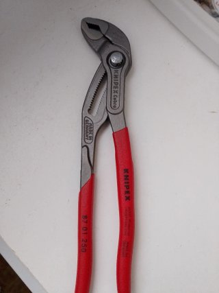 2 Unidades  Alicate Pico de Loro Knipex Cobra 250m