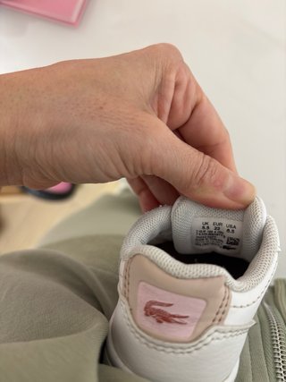 Deportivas Lacoste niña T22