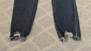Jeans Stradivarius strappati taglia 34
